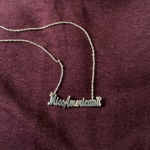 Taylor Swift Custom Made “Miss Americana” Chain Necklace